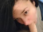 Sucking on a Prince Albert Hot WIFE BJ 13/16