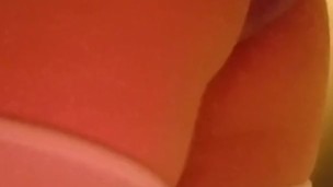 Femboy Rides Dildo Hard