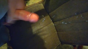me doing another big cumshot