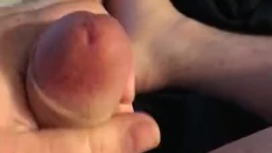 Dirty talking while jerking off cock