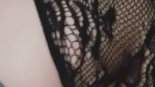 fishnet body suit for POV doggie for teen whore ,raw fuck + cum shot