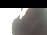 Curvy blonde in tight black dress 2/16