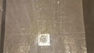 golden shower tease.