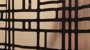 Sexy guy strokes it in shower