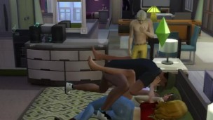  she still giving head sims