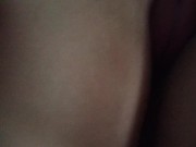 Girlfriend riding my dick and creampie 15/16