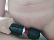 lesbian girls rub their clits together || loud moaning orgasms 15/16