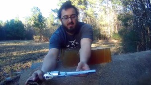 Proper Six-Gun for a Gunslinger ? - Stainless Remington 1858 Pietta Pistol