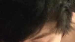 Black Haired Trans Chick Gives You A Short Show