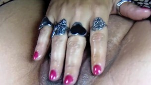 Bad Dragon cumlube with clit pump pussy masterbatiom
