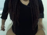 Cute BBW Ebony All Natural Smile Thick and Curvy - Cami Creams