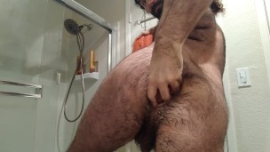 Man takes fist up his ass, gapes | male anal fisting gaping