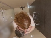 Camera Ginger Shower | Tender Kisses into Hot Wet Fucking to Cumshot 4/16