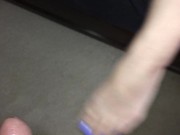 Quick blowjob and finished with a creampie in my filipina pussy. 4/16