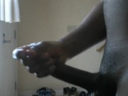 First Time on Camera - Jerking - Screenshot 11 of 16 - Big Cock
