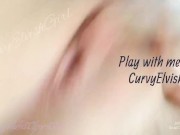 Shaved Busty PAWG Teen Fingers tight cunt 9/16