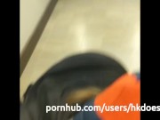 Changing Room Cock Ride Ends in Creampie! 5/16