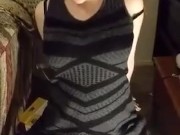 busty Teen Schoolgirl teasing teacher with dildo ride in class 7/16