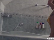 Russian pussy masturbate in bathroom 1/16