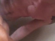 Camping slut shower fuck facial 13/16