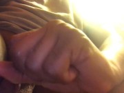 Horny Chicago BBC stroking cock