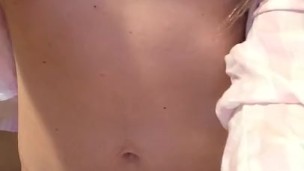 Sexy babysitter wants to be played with..again .. cum look