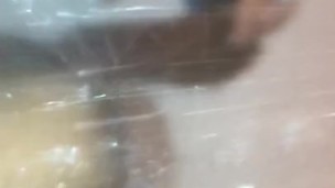 Running shower