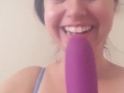 XXXcitedBrunette - Butt Plug Unbox Snapchat Clip