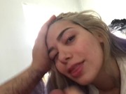 Left work early to swallow some of daddy's cum 9/16