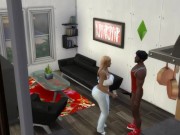 Rich thot on the meat sims 4