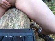 HORNY TEEN GIRL IN THE WOOD