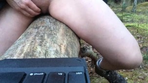 HORNY TEEN GIRL IN THE WOOD