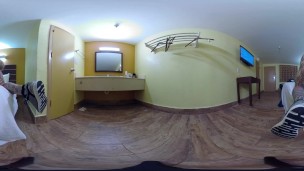 VR Inked Daddy Bear Solo - Cock massage, Prostate massage and Piss