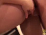 Hardfucked plumper fed with doms big cock and hot cum 14/16