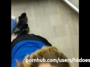 Heather Kane Giving Her FIRST EVER Public Blowjob 1/16