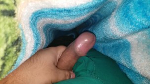 Jerking off in bed before
