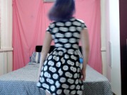 Sexy brazilian babe striptease and twerk 2/16