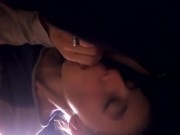gagging on daddy cock