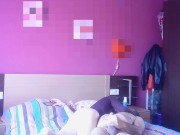 Hot big ass blonde dreams of begins fucked by twococks,what you did not see 15/16