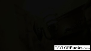  closet masturbation with big tit Taylor