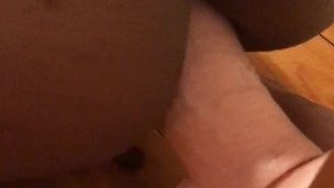 PLAYING WITH MY 10 INCH DILDO