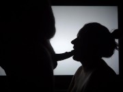 Silhouette Blowjob - Missy and George 11/16