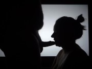 Silhouette Blowjob - Missy and George 12/16