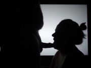 Silhouette Blowjob - Missy and George 14/16