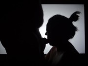 Silhouette Blowjob - Missy and George 4/16