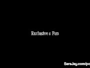 Busty Milf Sara Jay & Bang Buddy Gemini Fuck A BBC & Get Cum 16/16