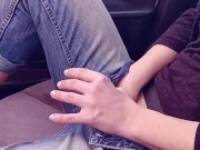 Phone clip DONT TRY THIS! Girlfriend has two orgasms while boyfriend drives 10/16