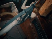 Good Ginger Goes Bad on Sex Swing | Redhead Teen Goes Wild with Pussy Lick 2/16