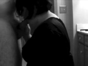 Kinky Goth Sucks Uncut Cock 12/16