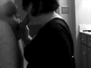 Kinky Goth Sucks Uncut Cock 13/16